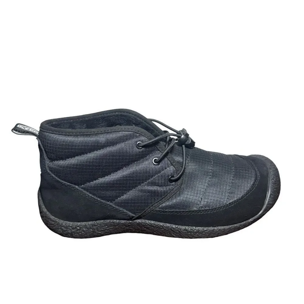 Keen Shoes Womens size 9.5 Black Howser Chukka II 2 Walking Boot Outdoor Natural